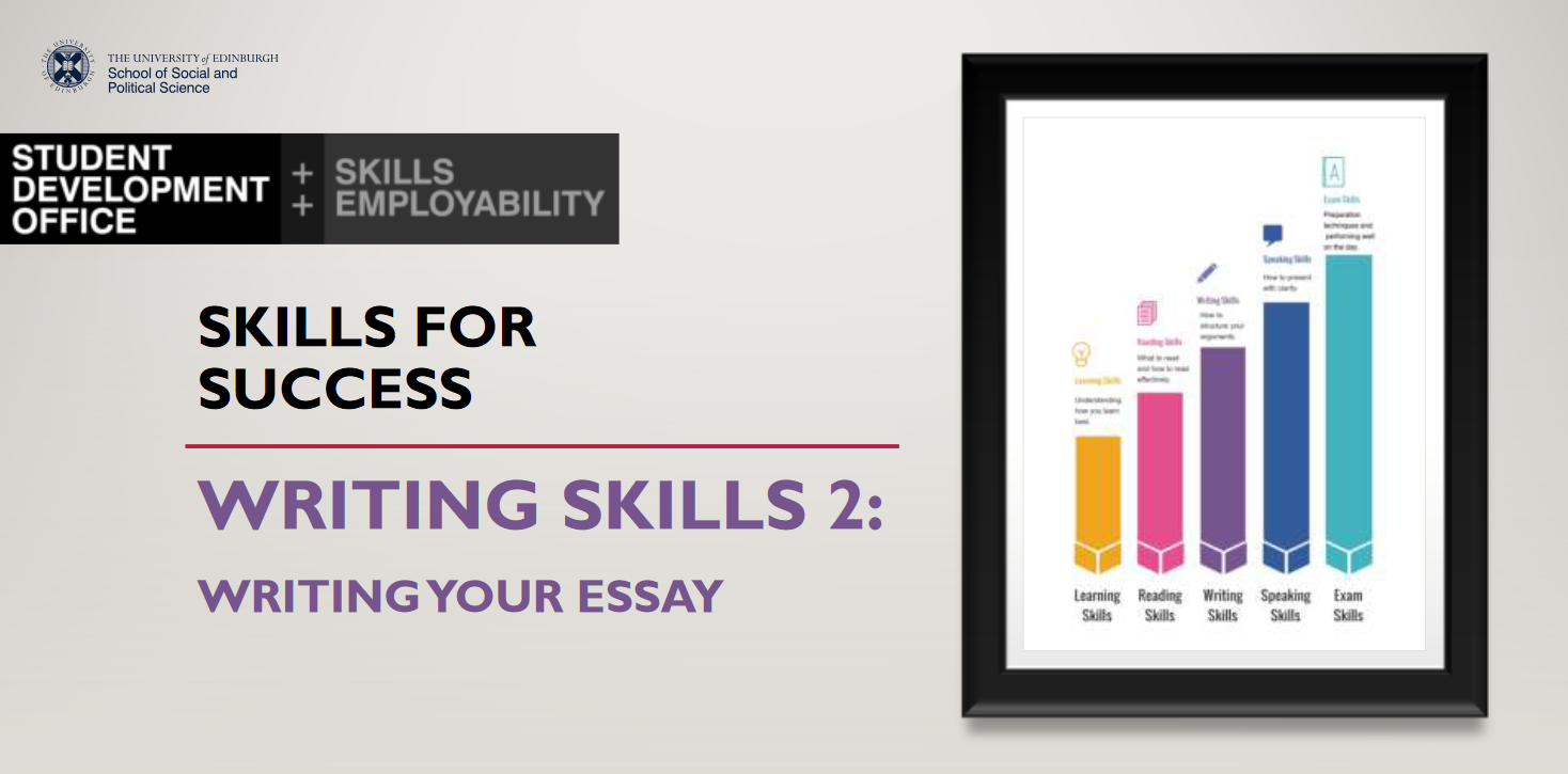 SDO - Writing your Essay