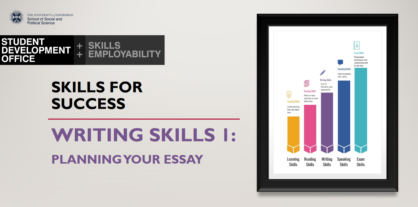 SDO - Planning your Essay