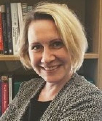 Clare Llewellyn in her office